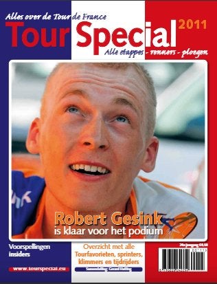 Gerard Hutting - Tour Special 2011 - Tour de France, Ophalen of Verzenden, Zo goed als nieuw, Gerard Hutting, Lopen en Fietsen