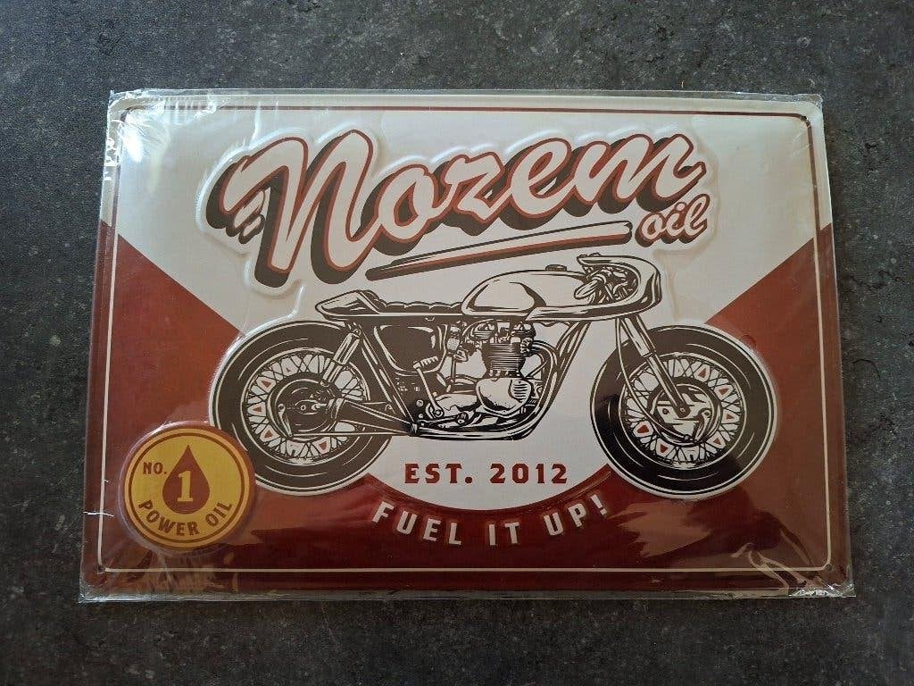 nozem kroeg bord, Ophalen of Verzenden, Nieuw, Reclamebord