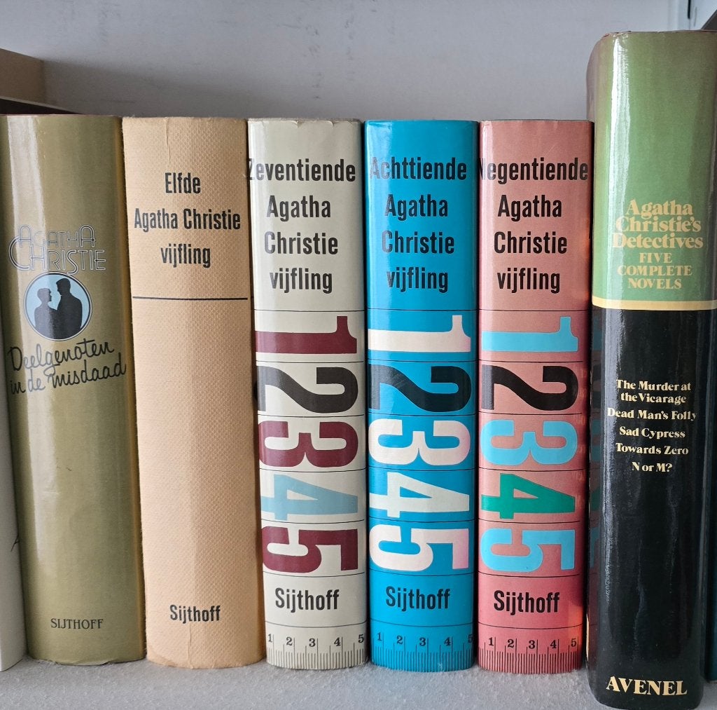 Collectie van 6 Agatha Christie boeken, Ophalen of Verzenden, Gelezen, Agatha Christie