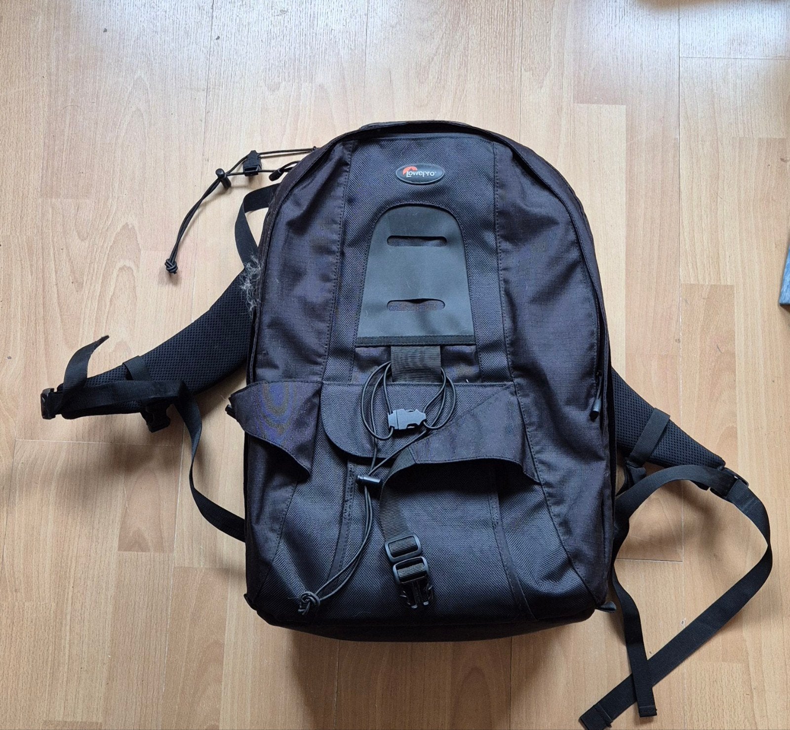 Lowepro CompuTrekker Plus AW cameratas rugzak, Rugtas, Zijvakken, Ophalen of Verzenden, Zwart