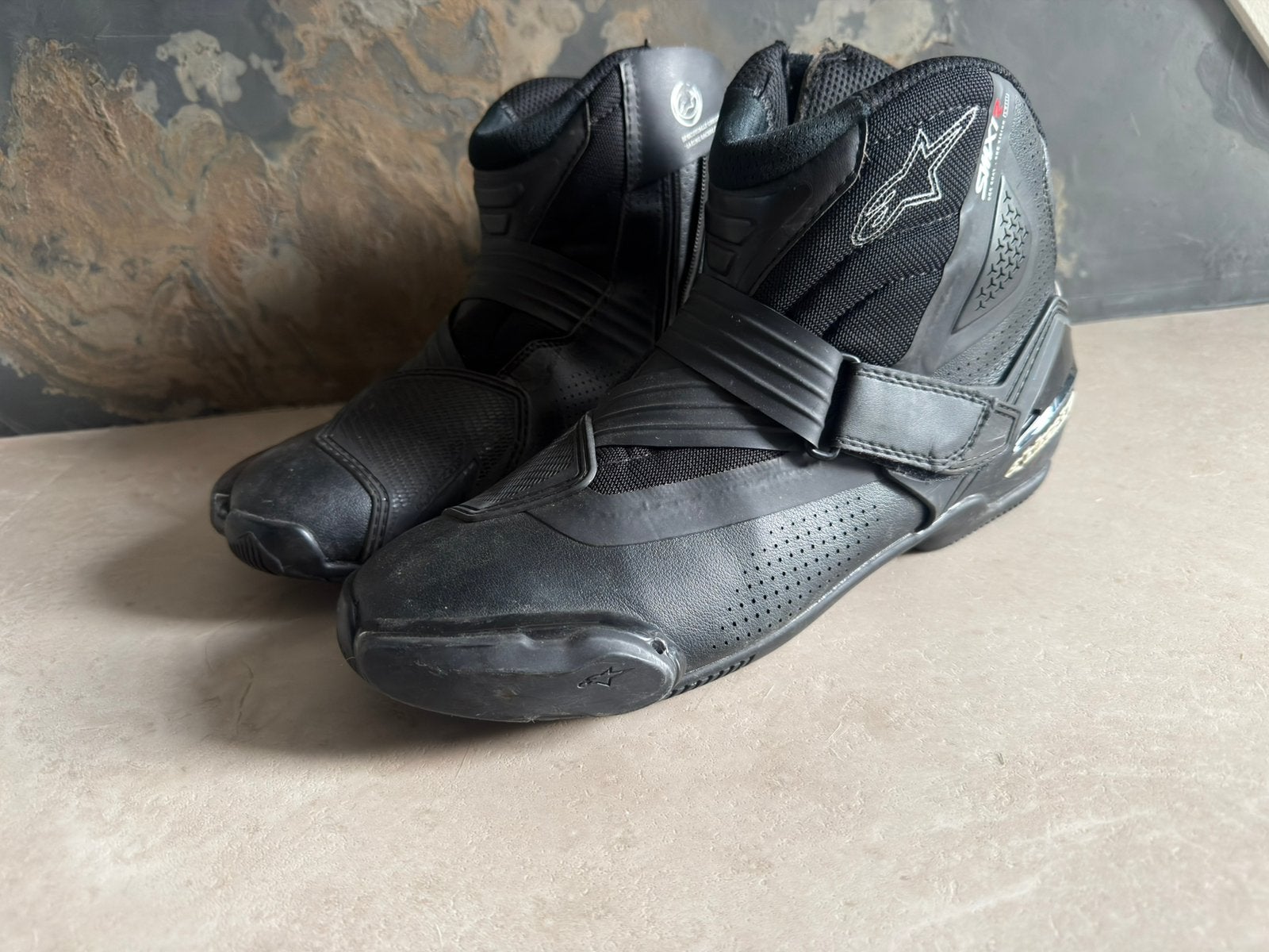 alpinestars smw r maat 46 motor schoenen laarzen, Ophalen, Tweedehands, Heren, Laarzen