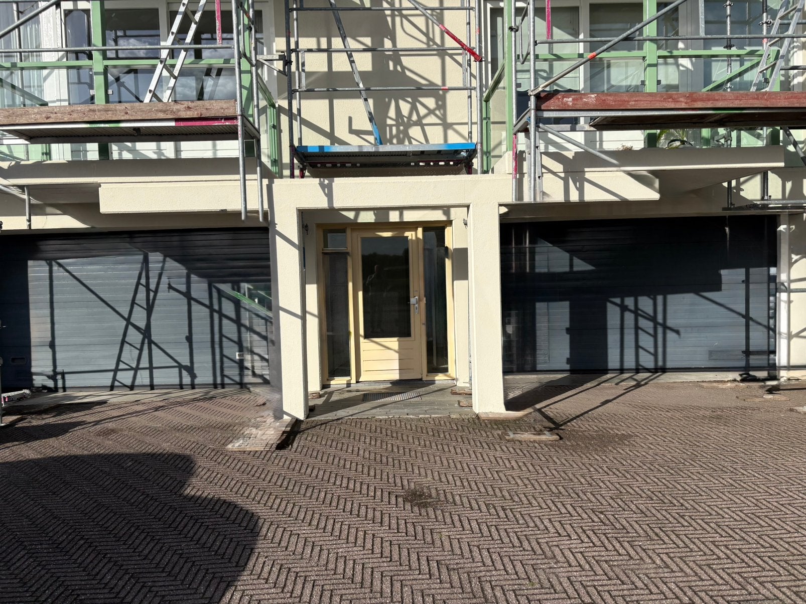 2 Nassau Elektrische Garagedeuren | 400 x 225 cm | Antraciet, Ophalen, Gebruikt, Garagedeur, 120 cm of meer