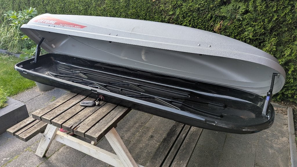 Jetbag dakkoffer / skikoffer allround 320, Ophalen, Gebruikt