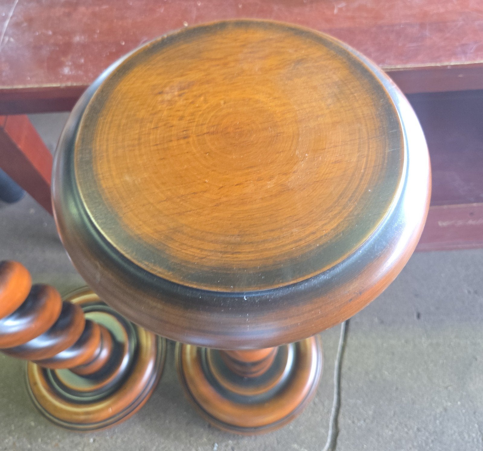 set houten piedestals zuilen plantenstandaard, Huis en Inrichting, Woonaccessoires | Zuilen en Pilaren, Ophalen, Gebruikt, X, X