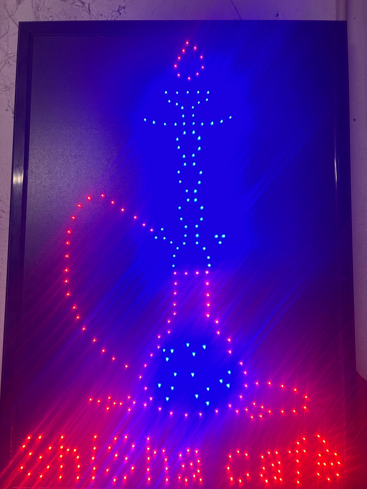LED Shisha Café Lichtreclame - Neon Look, Ophalen, Zo goed als nieuw