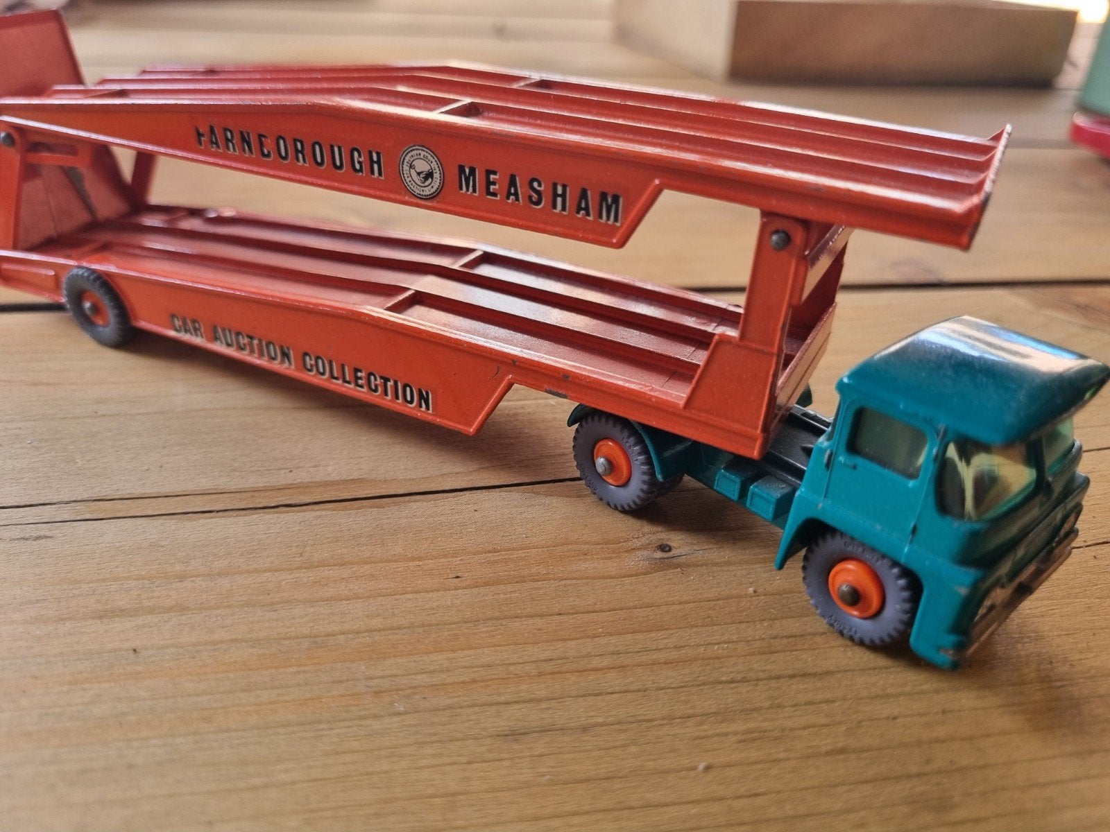 Vintage Matchbox Lesney Major Pack 8 Car Transporter, Ophalen, Gebruikt