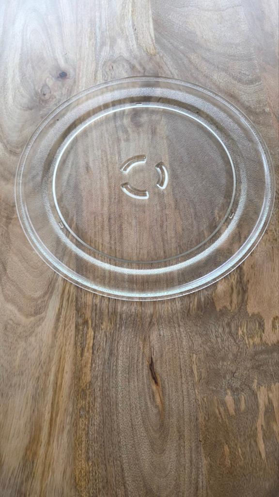 Glazen draaiplateau voor magnetron  nieuw, Ophalen of Verzenden, Zo goed als nieuw, Magnetron, Draaiplateau
