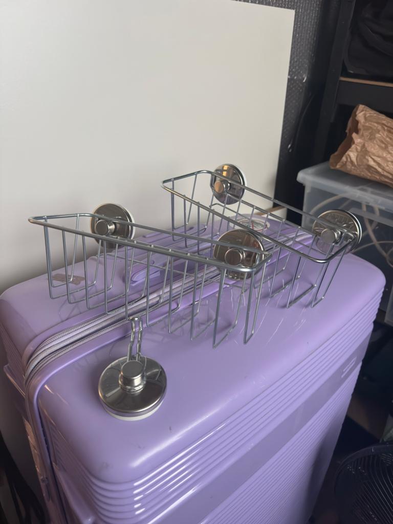 Badkamer rekjes 2x + hanger, Ophalen, Zo goed als nieuw