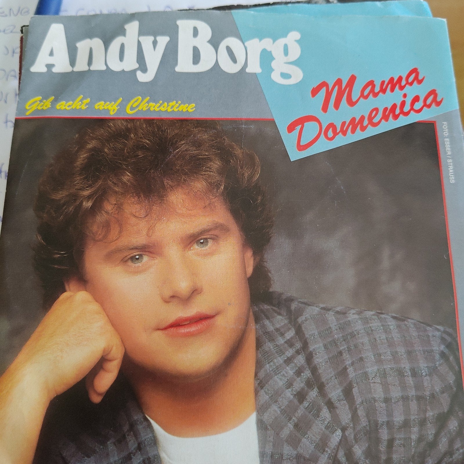 Andy Borg - Mama Domenica / Gib acht auf Christine CD Single, Ophalen of Verzenden, Gebruikt, 7 inch, Pop