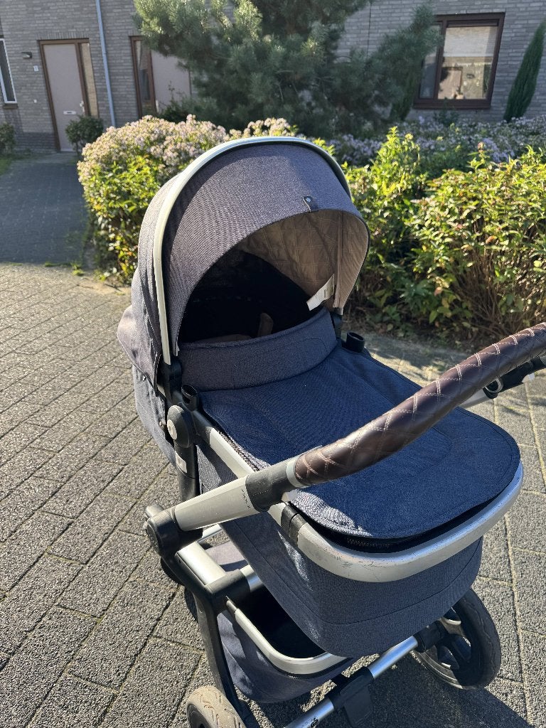 Joolz Day 3 blauw compleet met veel accessoires, Ophalen, Gebruikt, Combiwagen, Overige merken