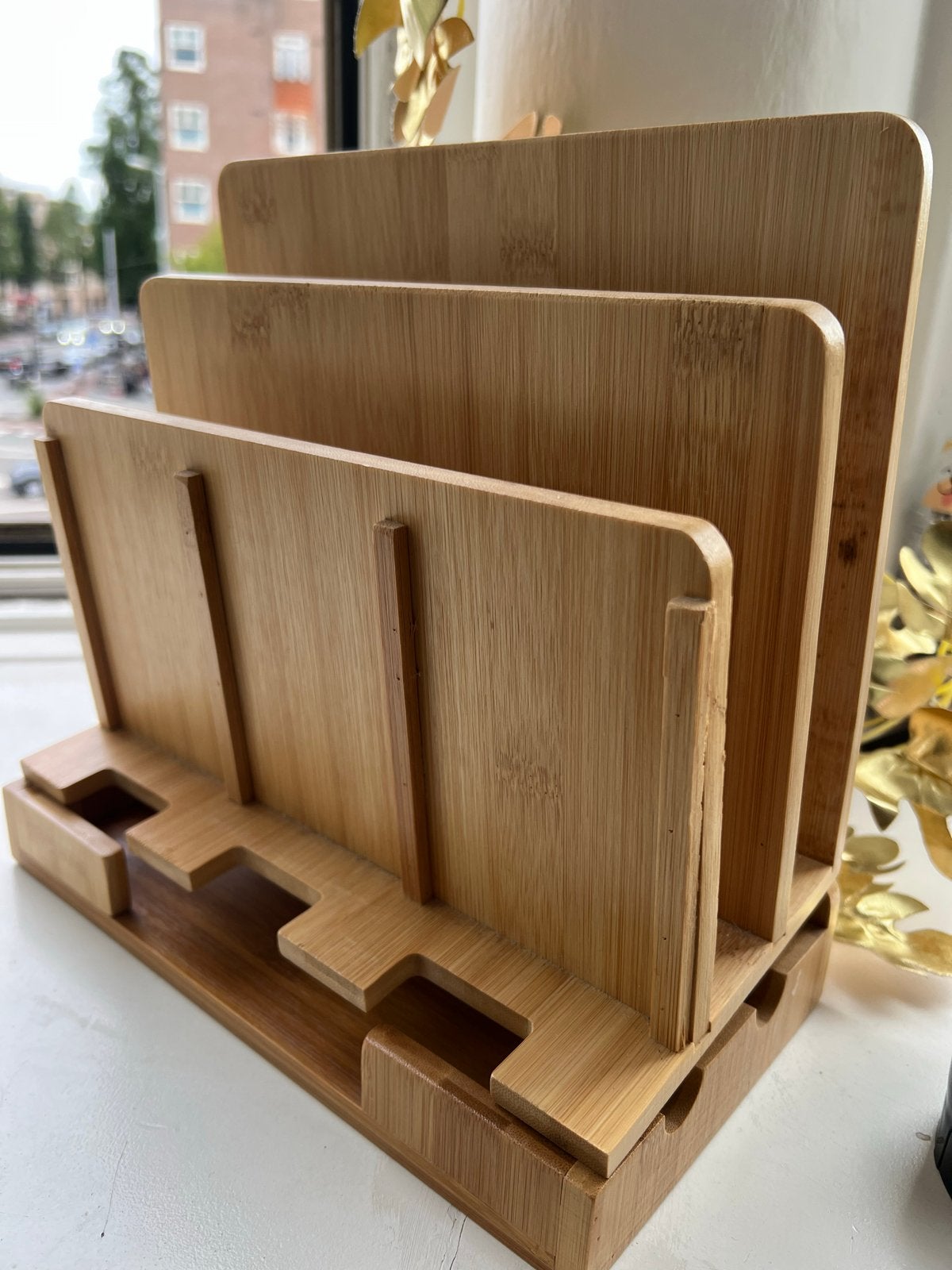 Mid century modern desk organizer, Ophalen