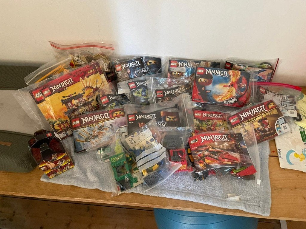 Diverse Lego Ninjago sets, compleet en gesorteerd, Gebruikt, Lego, Ophalen of Verzenden, Compleet