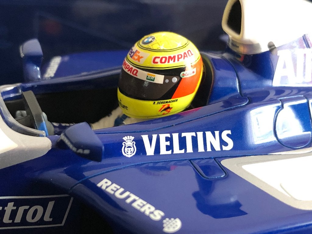 Mdl.1013 F1 FW24 Williams-BMW Race Car R.Schumacher 2002, Verzamelen, Ophalen of Verzenden, Nieuw, Formule 1
