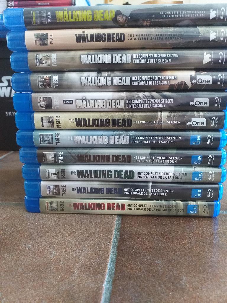 The Walking Dead Complete Serie 1 t/m 11 Bluray, Ophalen of Verzenden, Zo goed als nieuw, Tv en Series