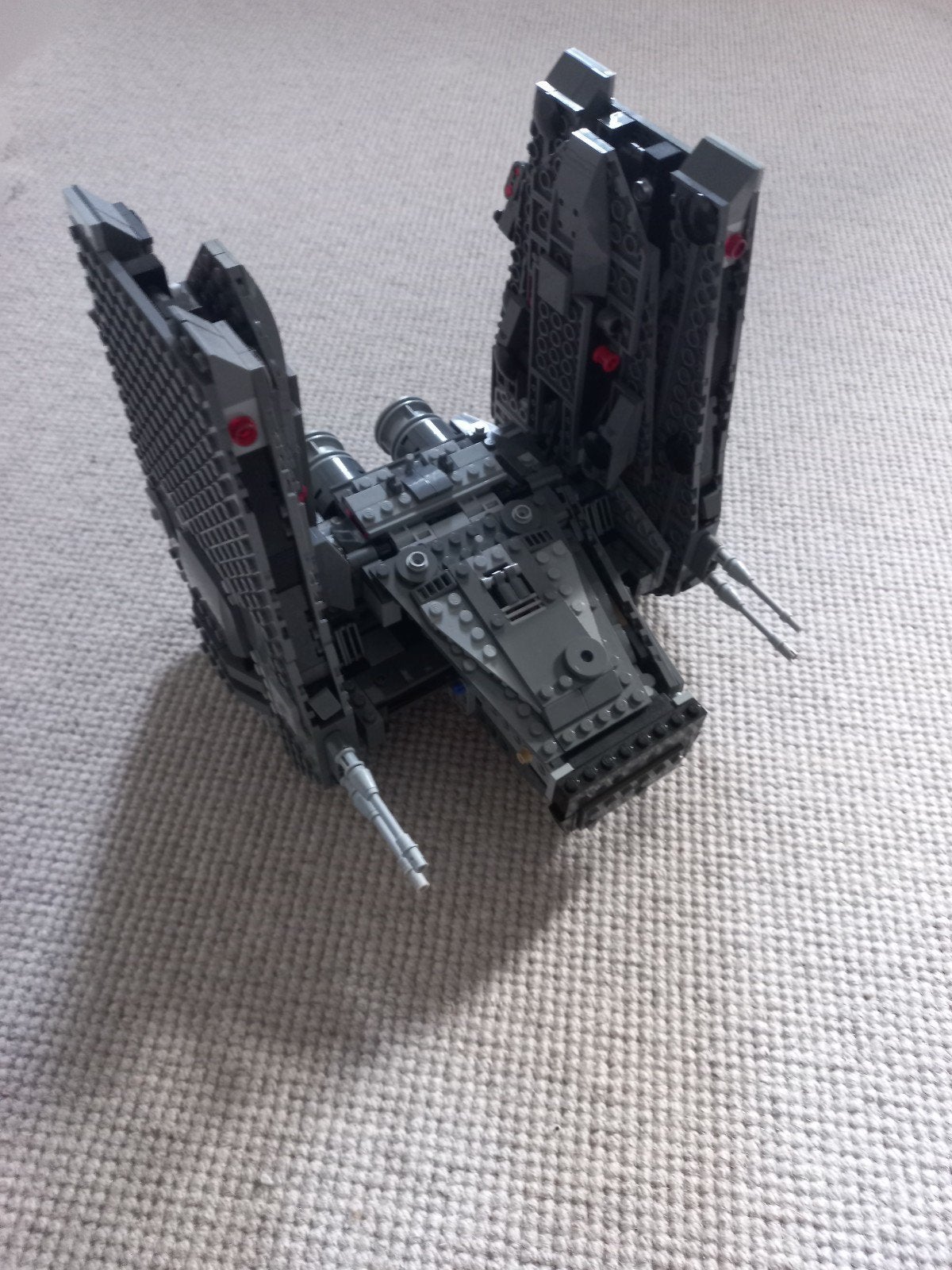 Lego star wars 75104 Kylo Rens Command Shuttle, Star Wars, Lego, Ophalen of Verzenden, Zo goed als nieuw