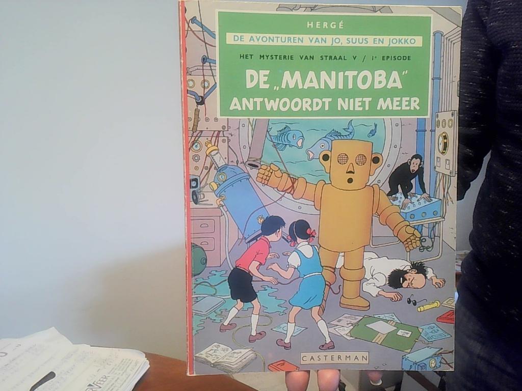 jo,suus en jokko nr 3 demanitobo antwoord nietmeer casterman, Eén stripboek, Ophalen of Verzenden, Zo goed als nieuw