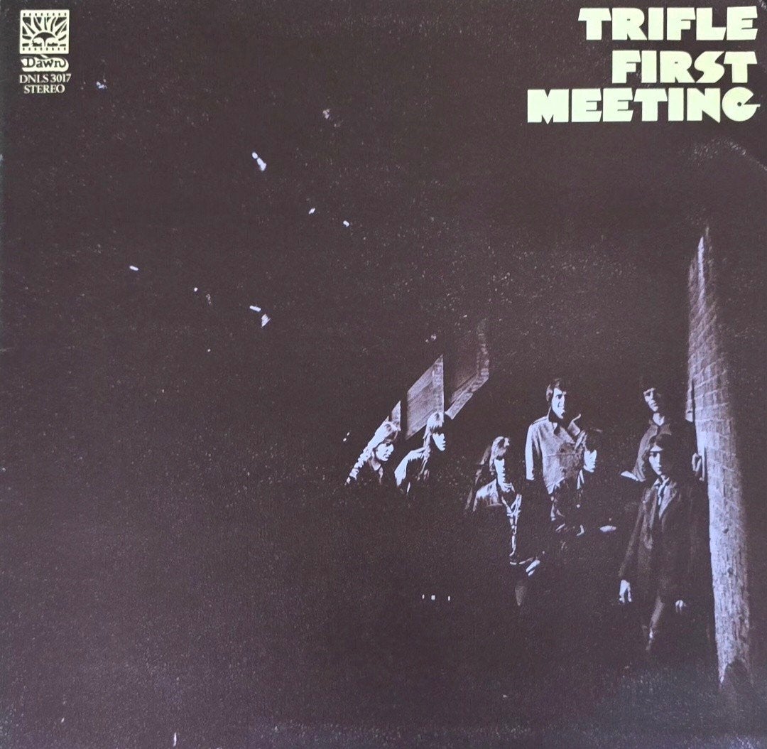 Trifle-First meeting, zeldzame Engelse progrock/jazzrock, Ophalen, Gebruikt