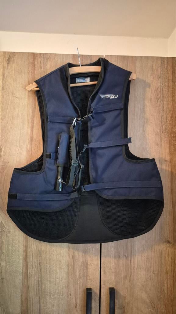 Helite Airjacket maat S Navy, Ophalen of Verzenden