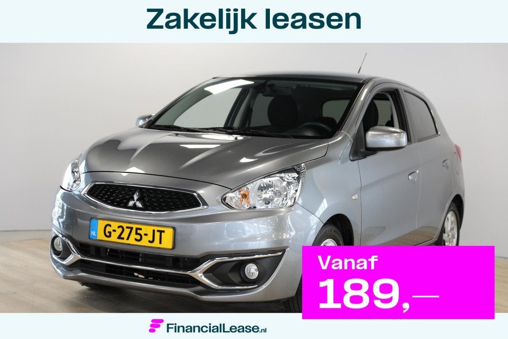 Mitsubishi Space Star 1.0 Active | Navi | Airco | Apple Carp, Auto's, Mitsubishi, Bedrijf, Lease, Financial lease, Space Star