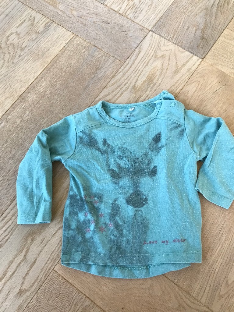 Leuk (speel)shirtje van Prénatal mt 68, Kinderen en Baby's, Gebruikt, Meisje, Ophalen of Verzenden, Prenatal