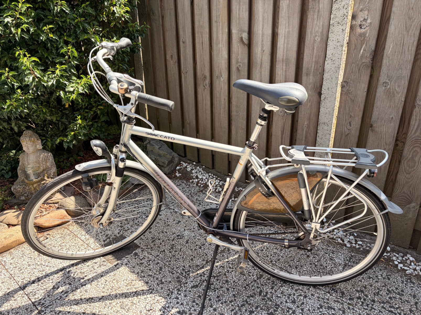 batavus staccato nette herenfiets L 56 igst fiets shimano, Ophalen, Gebruikt, Velgrem, Versnellingen