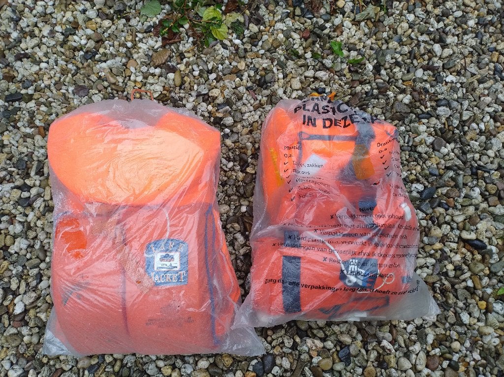 6 reddingsvesten zwem vest motorboot, Ophalen, Gebruikt, Overige typen