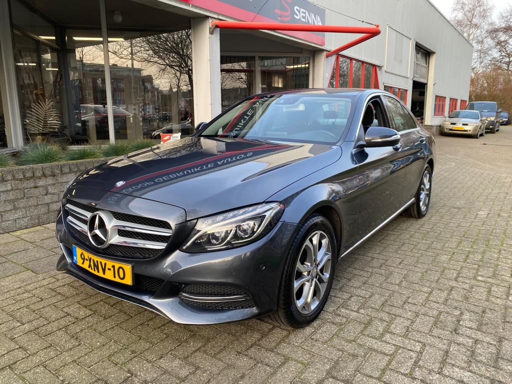 Mercedes-Benz C-klasse 180 - W205 - Led - Navi - Inr Mog !, Auto's, Mercedes-Benz, Achterwielaandrijving, Gebruikt, Bedrijf, Handgeschakeld