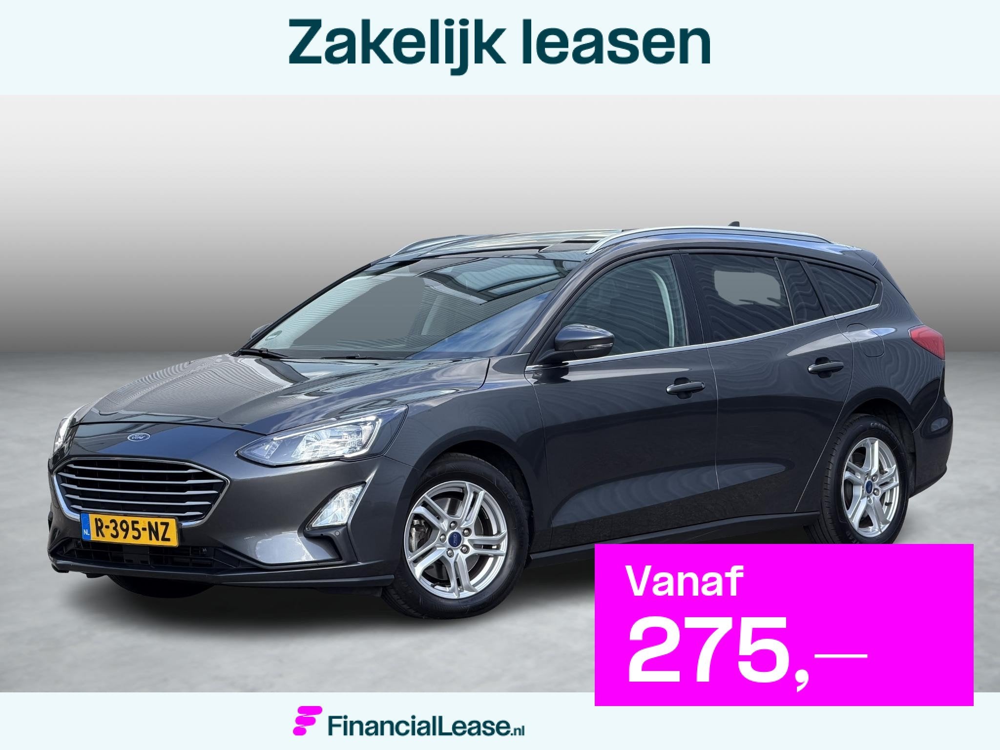 Ford Focus Wagon 1.0 EcoBoost Titanium X Business | Carplay/, Gebruikt, Euro 6, Lane Keeping Assist, 3 cilinders