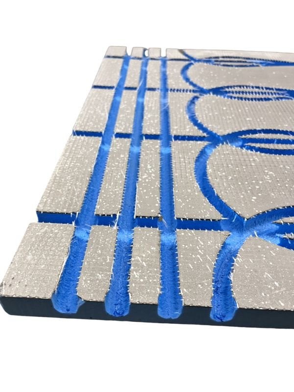 Vloerverwarming tegelplaat 25 mm hoog tbv buis 16 mm actie, 60 cm of meer, Nieuw, Ophalen of Verzenden, 10 m² of meer