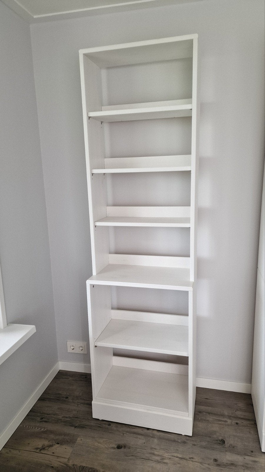 Ikea Havsta open kast wit met plint. Z.g.a.n., Ophalen, Met plank(en), 200 cm of meer, Nieuw