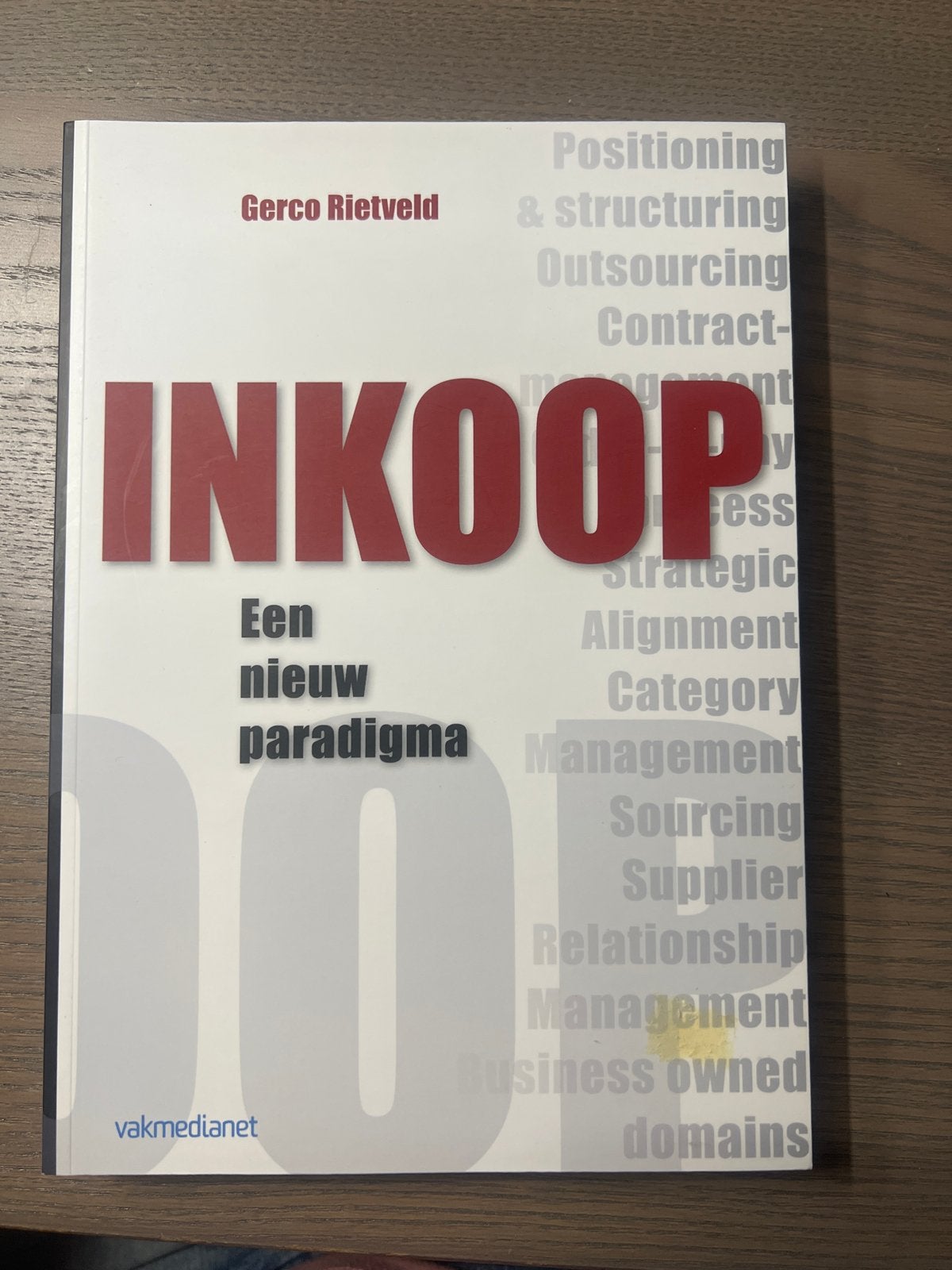 INKOOP: Een nieuw paradigma - Gerco Rietveld, Ophalen of Verzenden, Zo goed als nieuw, Management
