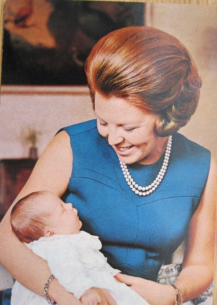 Koningin Beatrix met Prins Constantijn - 1970, Verzenden, 1960 tot 1980, Ongelopen, Overige thema's