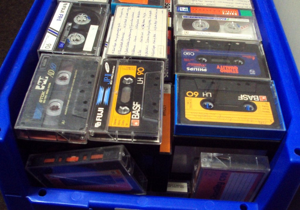 Partij oude cassettebandjes, Ophalen of Verzenden, Gebruikt, Overige genres, 26 bandjes of meer