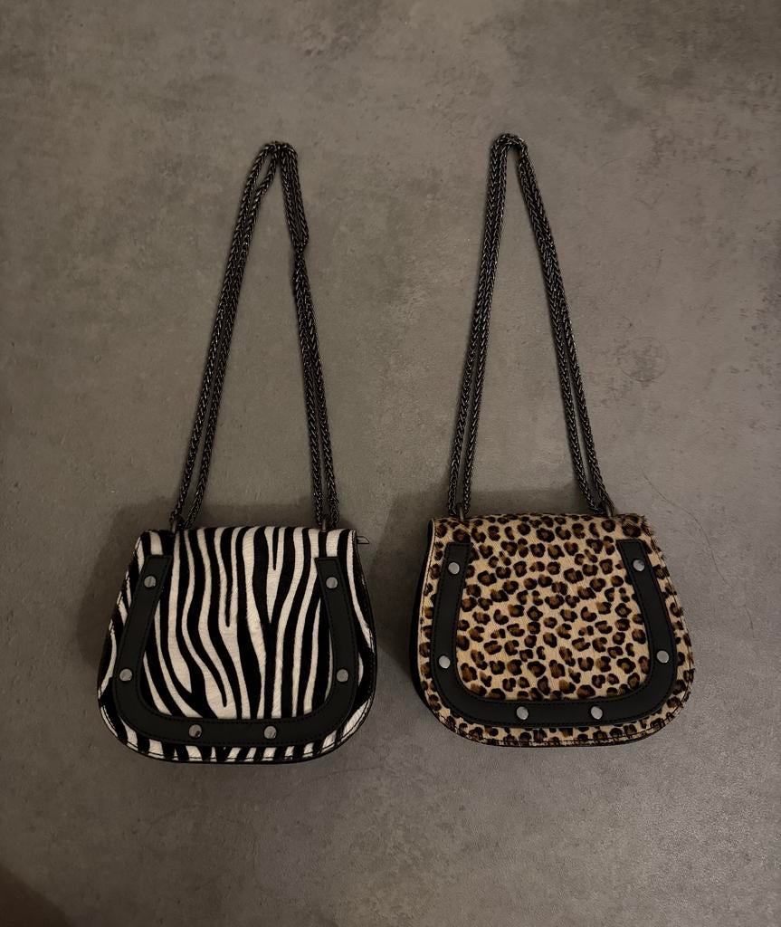 Lederen tas 2x nieuw, Ophalen of Verzenden, Nieuw, Handtas