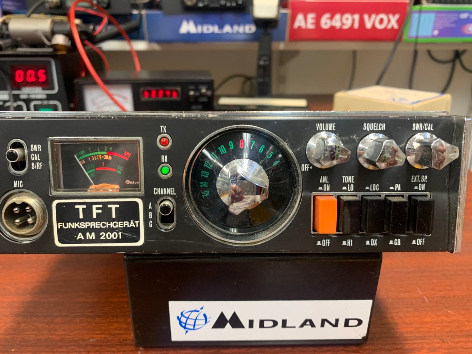 TFT  AM 2001 27mc radio, Telecommunicatie, Zenders en Ontvangers, Ophalen of Verzenden, Niet werkend, Zender en Ontvanger