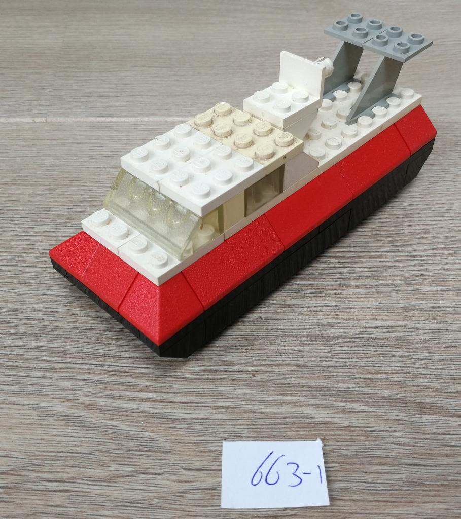 Lego 663-1 hovercraft legoland - 1977 - incompleet, Ophalen of Verzenden, Gebruikt, Lego