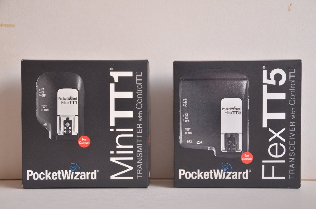 PocketWizard  set voor Canon TT1 en TT5, Audio, Tv en Foto, Fotografie | Flitsers, Canon, Canon, Accessoireset, Ophalen of Verzenden