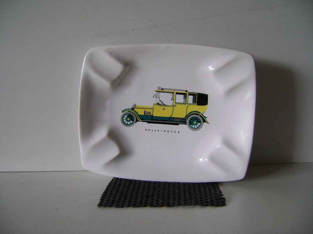 Vintage asbak Gouda  Regina WB Rolls Royce, Ophalen of Verzenden, Huis en Inrichting