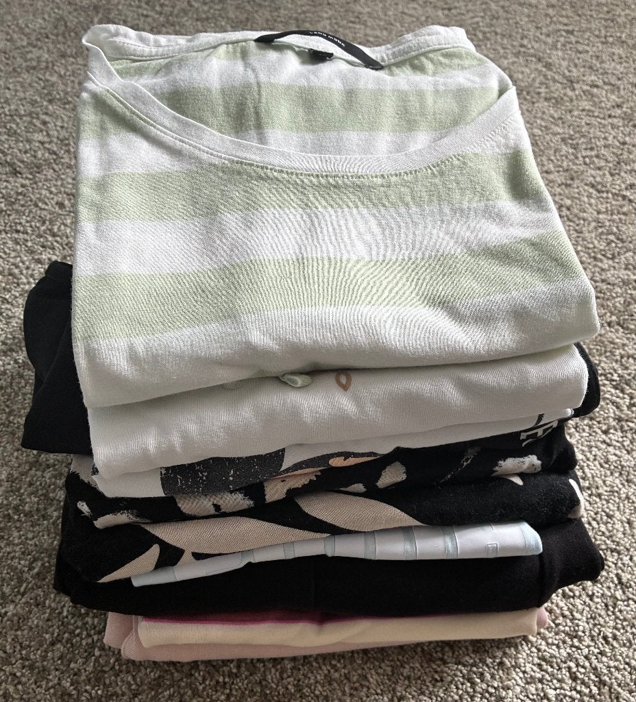 *** ALS NIEUW! Leuke 10-delige kledingset maat XS/S ***, Ophalen of Verzenden, Zo goed als nieuw, Maat 36 (S)