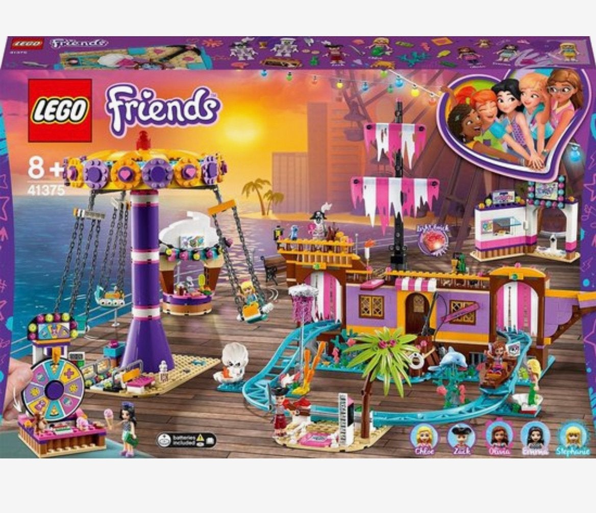Lego Friends 41375 Heartlake City Amusement Pier, Compleet, Lego, Friends, Ophalen of Verzenden