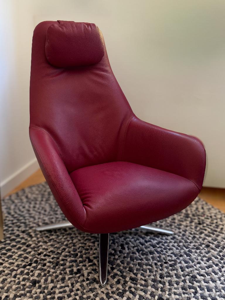 Pode fauteuil Spot Two inclusief hoofdsteun en voetenbankje, Ophalen, 75 tot 100 cm, Zo goed als nieuw, Modern