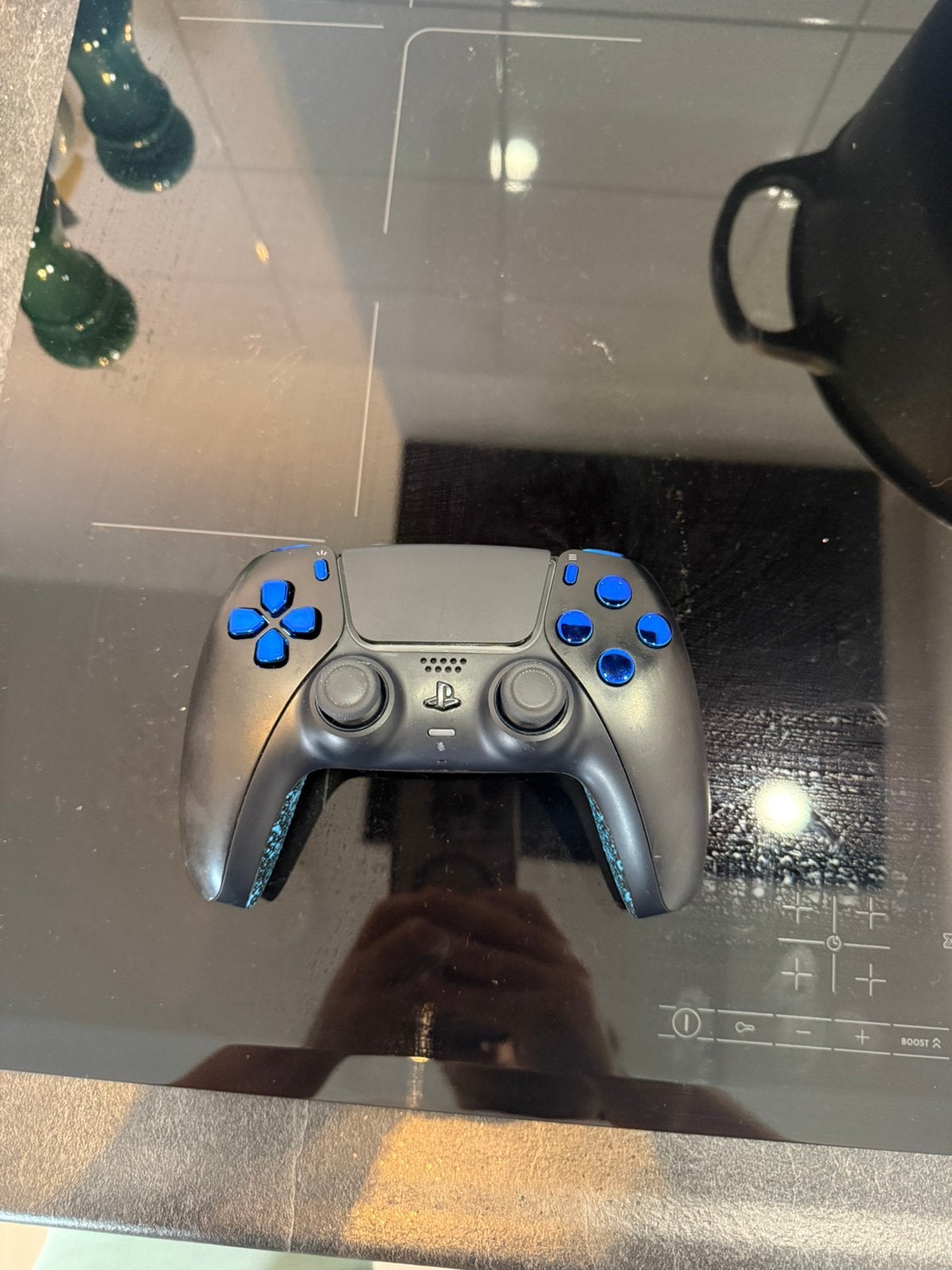 Custom PS5 Pro Controller TMR Sticks, Ophalen of Verzenden, Zo goed als nieuw, Controller