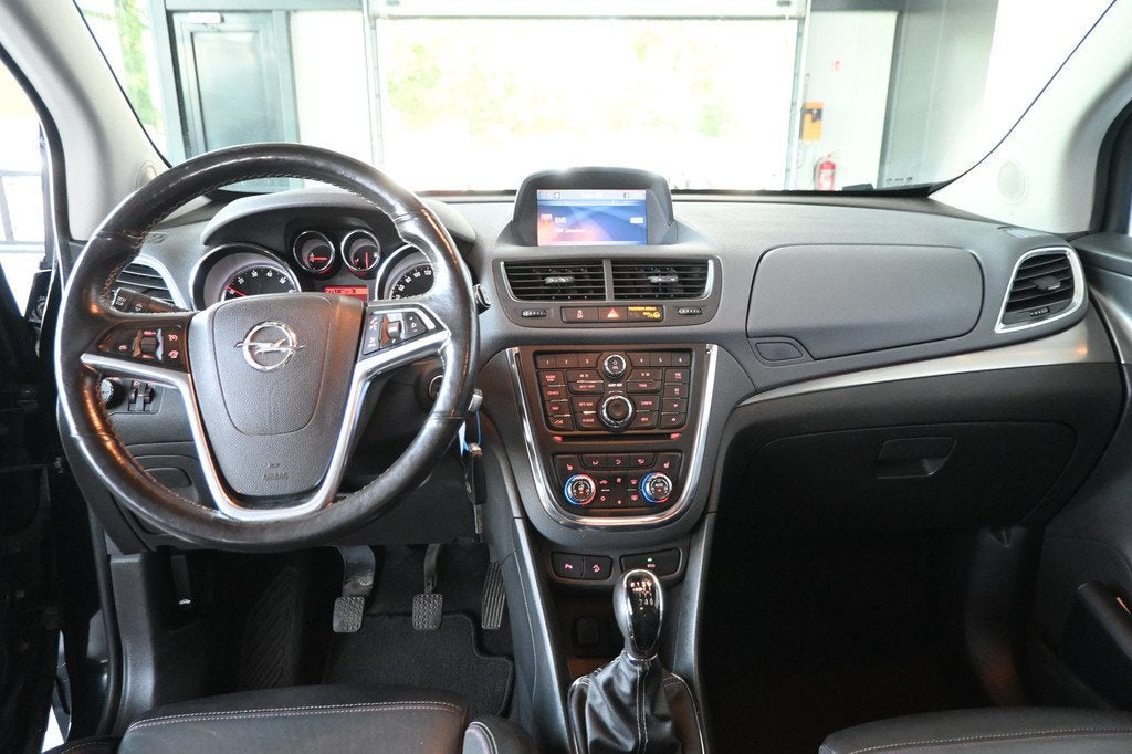 Opel Mokka 1.4 T Cosmo Clima Navigatie Schuifdak Leder 100%, Auto's, Opel, Keurmerk '100% Onderhouden', Euro 5, 1325 kg, Gebruikt