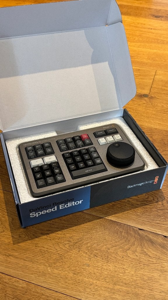 DaVinci Resolve Speed Editor, Ophalen of Verzenden, Zo goed als nieuw, MacOS