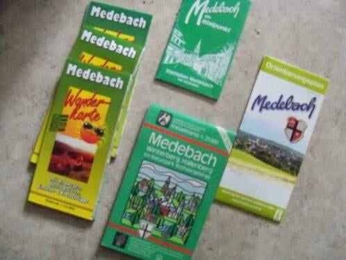 wandelkaart en stadsplattegrond Medebach, Boeken, Atlassen en Landkaarten, Nieuw, Ophalen of Verzenden, Landkaart, Duitsland