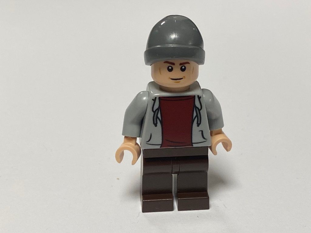 Lego Minifiguur Jurassic World jw101 Bewaker skimuts, Jurassic World, Lego, Nieuw, Ophalen of Verzenden