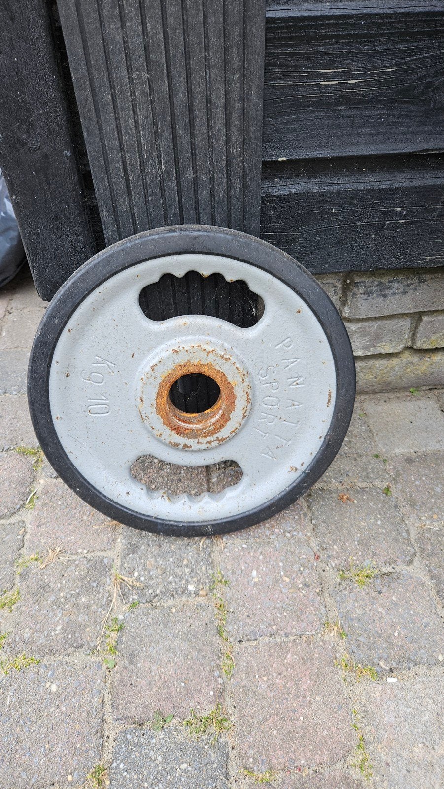 Pannata 10KG schijf, Ophalen