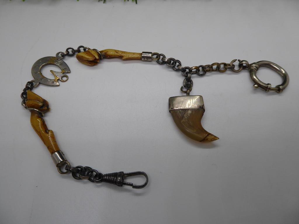Een mooi Antiek zakhorloge ketting  van voor 1900, Sieraden, Tassen en Uiterlijk, Horloges | Antiek, Overige merken, Overige materialen