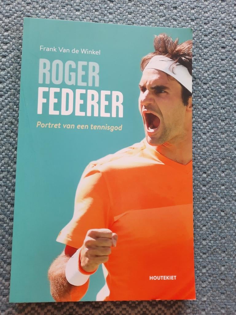 Roger Federer: Portret van een tennisgod, Ophalen of Verzenden, Zo goed als nieuw, Frank Van de Winkel, Balsport