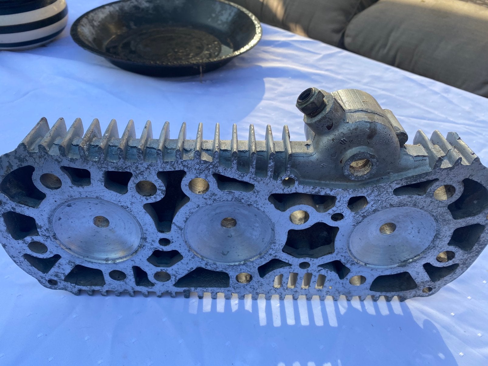 Race cilinderkop Suzuki GT750, Auto-onderdelen, Ophalen of Verzenden, Gereviseerd, Suzuki
